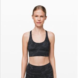 Lululemon camo sports bra